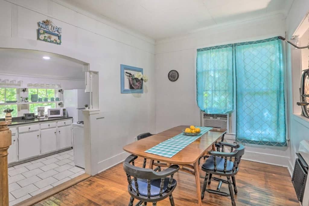 Pet-Friendly Hot Springs Home - Bike to Town! - an instagrammable, cute and creative accommodation located near to the Magic Springs Crystal Falls