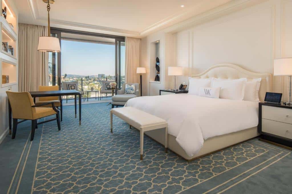 Waldorf Astoria Beverly Hills - an upscale hotel that offers breathtaking mountain views1