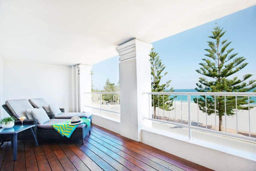 Cottesloe Beach Hotel - an iconic, famous and historic hotel steps away from the sea with an oceanfront view