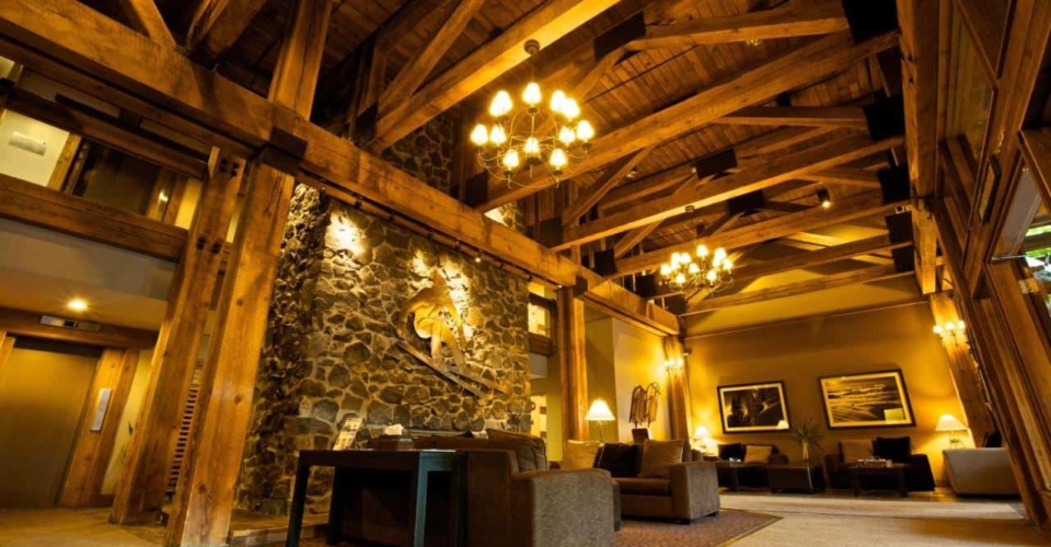 Rustic chic hotel in Whistler