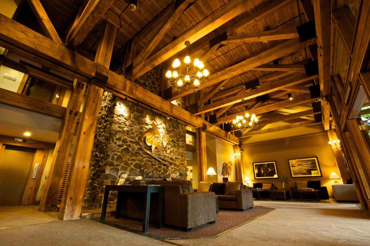 Rustic chic hotel in Whistler