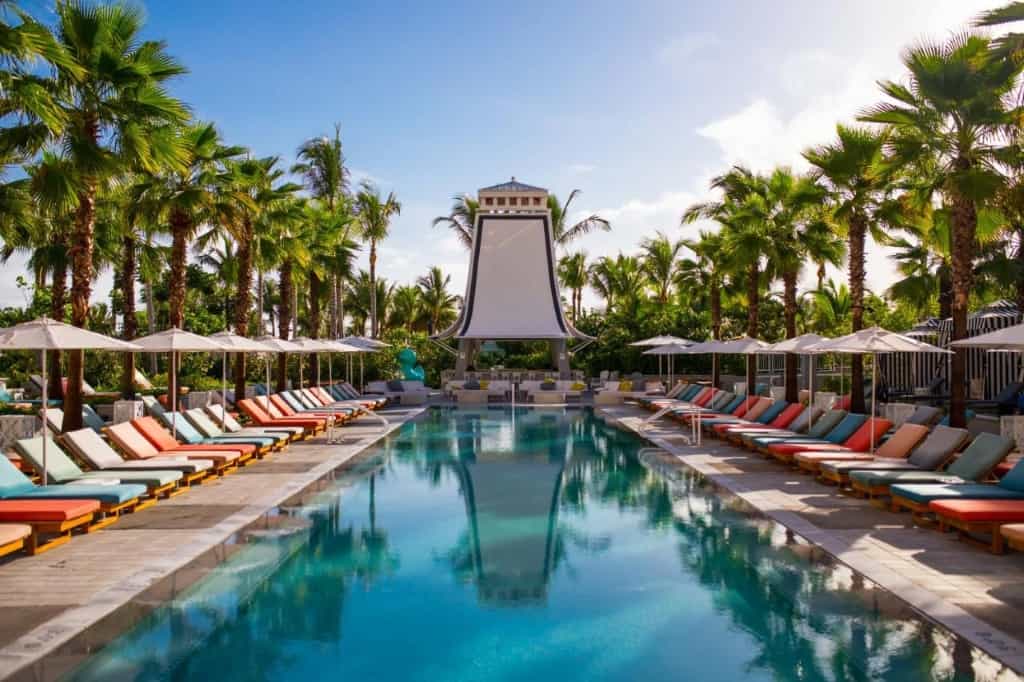 SLS at Baha Mar - a hip, sleek and creative hotel featuring an 18-hole golf course, casino and nightclub, ideal for partying Millennials and Gen Zs