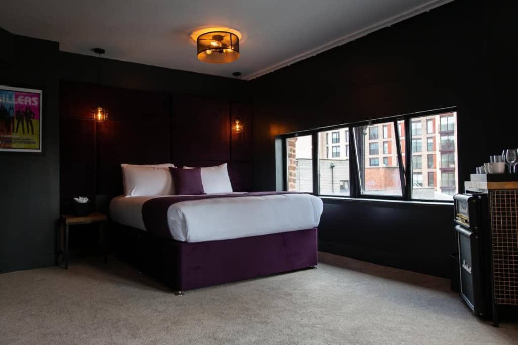 The Baltic Hotel - one of the coolest hotels in Liverpool where guests can enjoy a unique, modern and industrial-chic stay