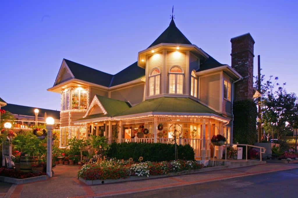 The characterful Apple Farm Inn at St Luis Obispo, California