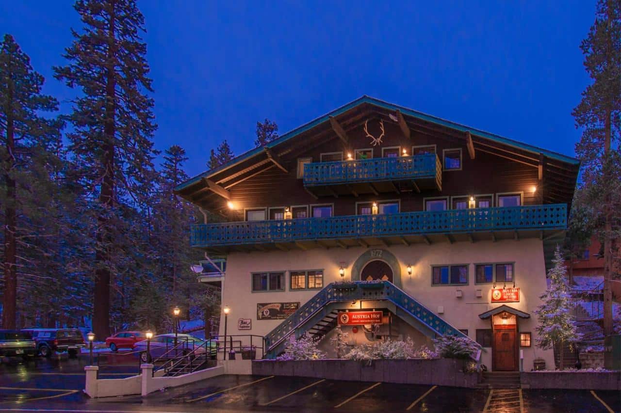 Austria Hof Lodge - easily one of the coolest hotels to stay in Mammoth Lakes perfect for Millennials and Gen Zs