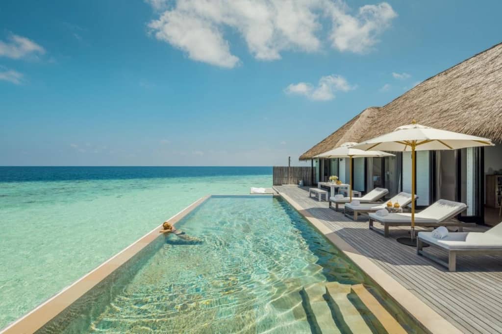 COMO Maalifushi - a contemporary, elegant and upscale resort well known for its diving and surf breaks