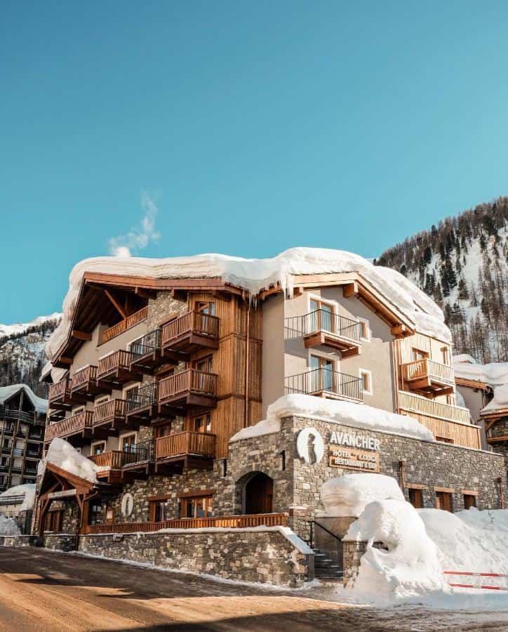 Hôtel Avancher - easily one of the coolest hotels to stay in Val d’Isere perfect for Millennials and Gen Zs