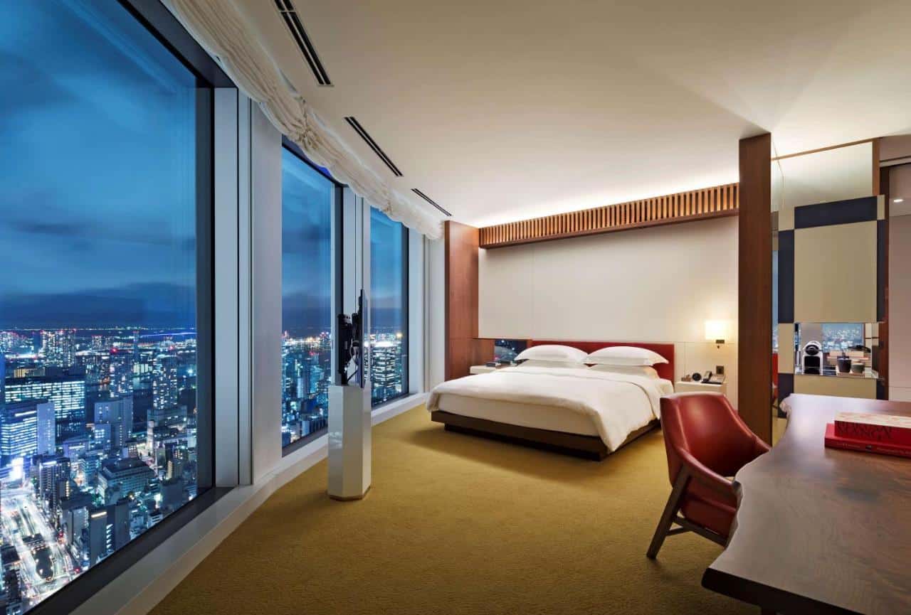 Hotel with a view in Tokyo