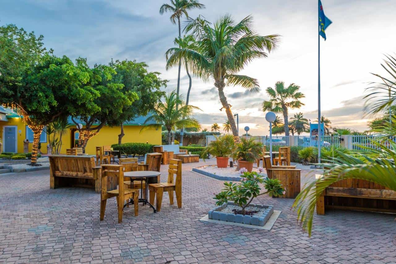 MVC Eagle Beach - a colorful, kitsch, and fun family hotel to stay in Aruba