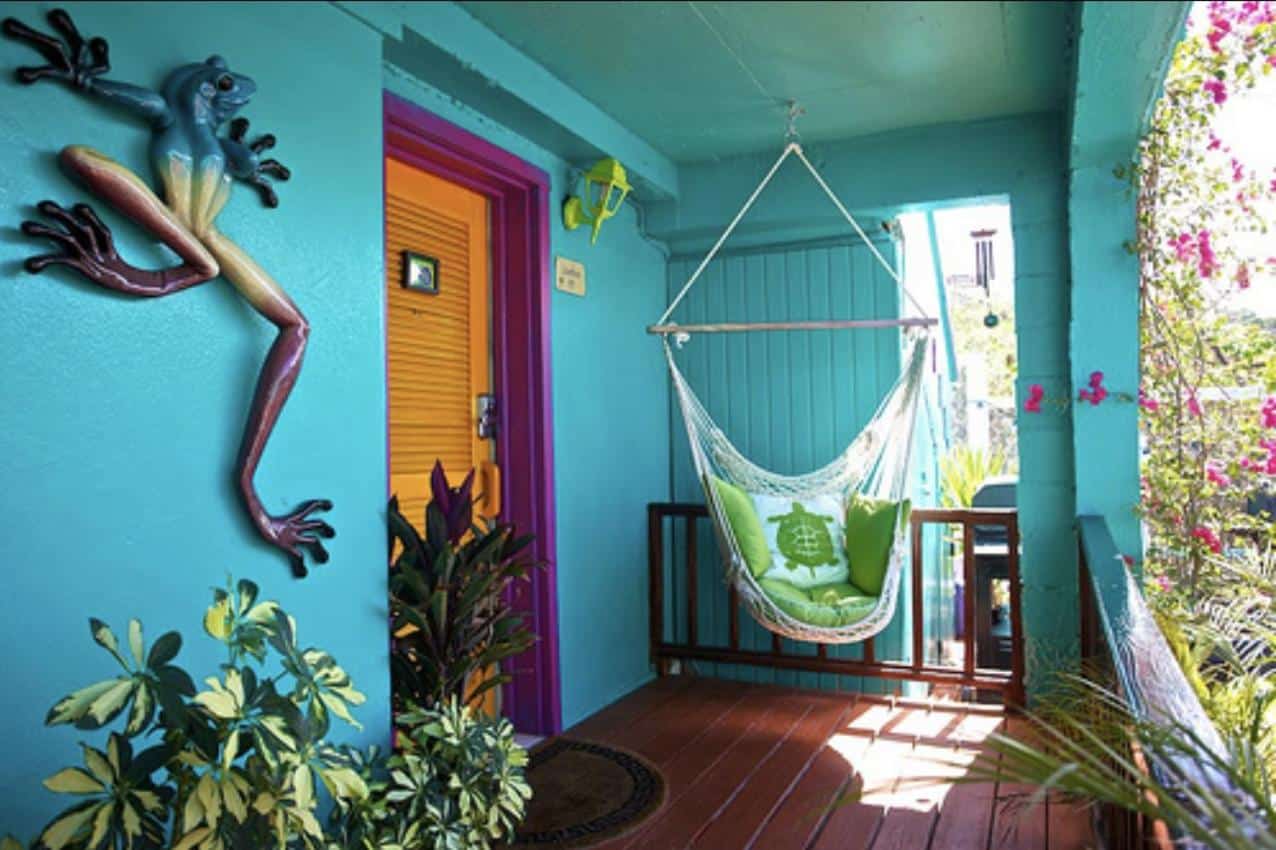 St John Inn - a colorful, kitsch, and a fun boutique hotel to stay in the US Virgin Islands2
