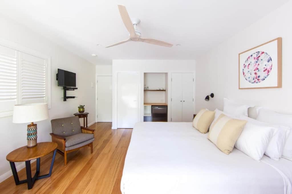 The Beach Shack Byron Bay - a new, stylish boutique accommodation is located moments away from Belongil Beach
