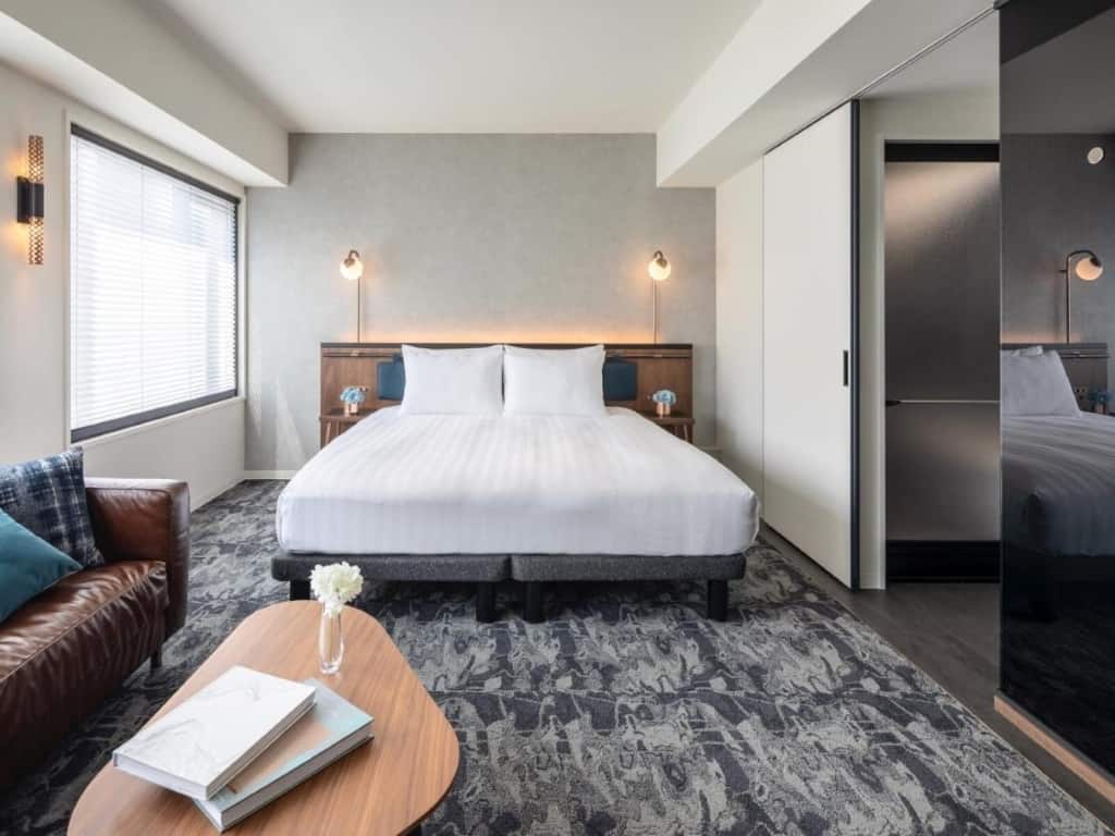 The Lively Osaka Honmachi - a stylish, unique and trendy hotel with a rooftop lounge offering views of the city, perfect for Millennials and Gen Zs