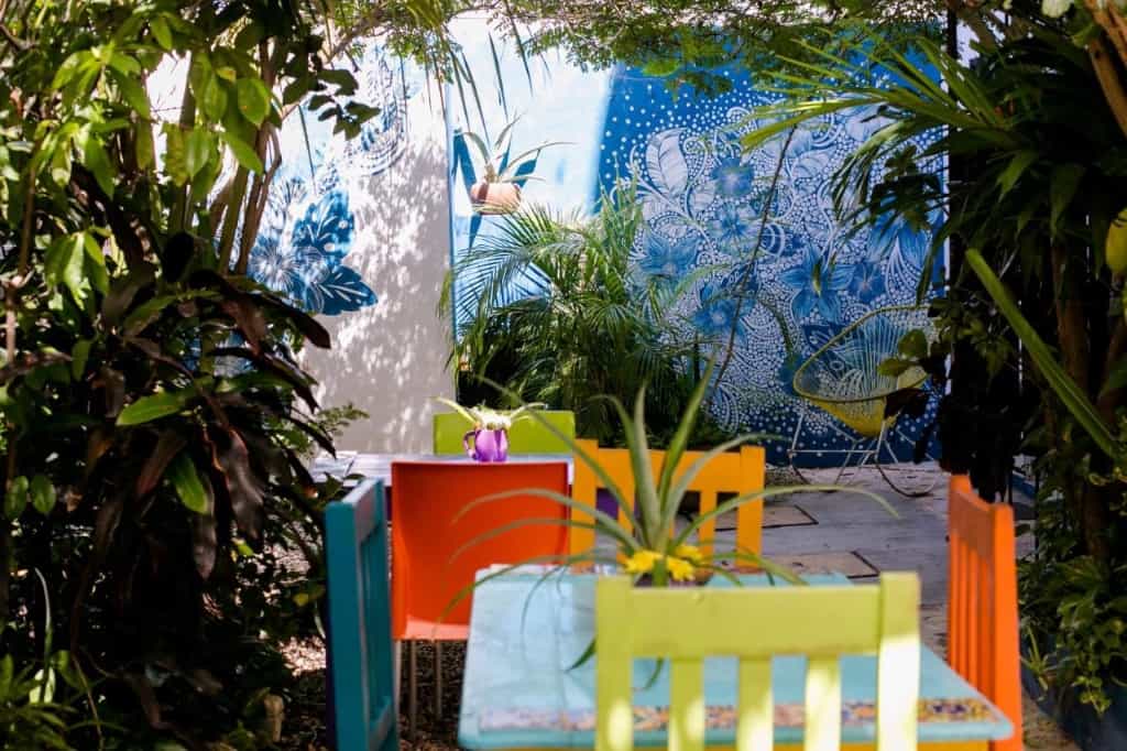 Vainilla Bed and Breakfast Mexico - a cozy, colorful and quiet accommodation offering guests a continental breakfast daily