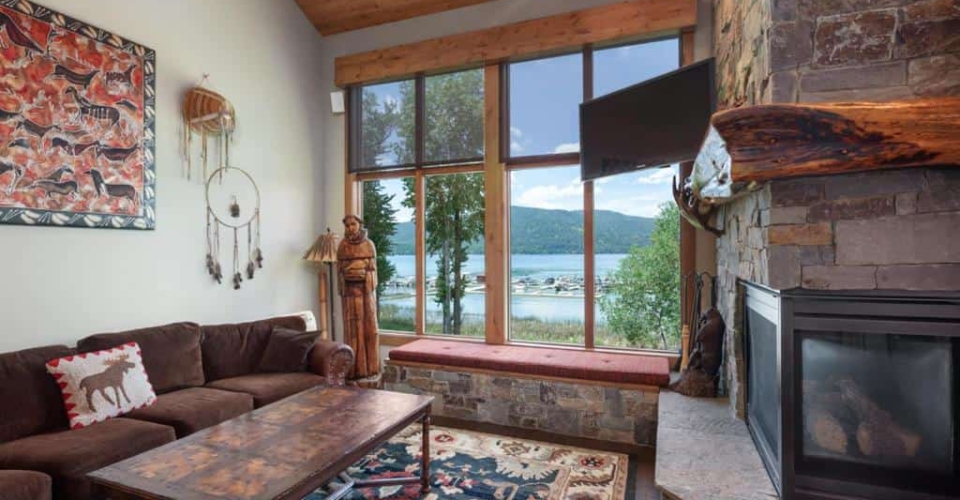 Lodge at Whitefish Lake - a hip and trendy lakeside resort