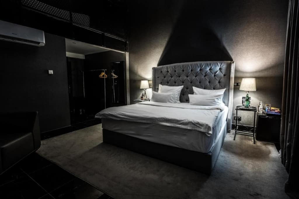 Black Hotels Köln - a sleek, unique boutique accommodation featuring an elegant on-site bar and terrace