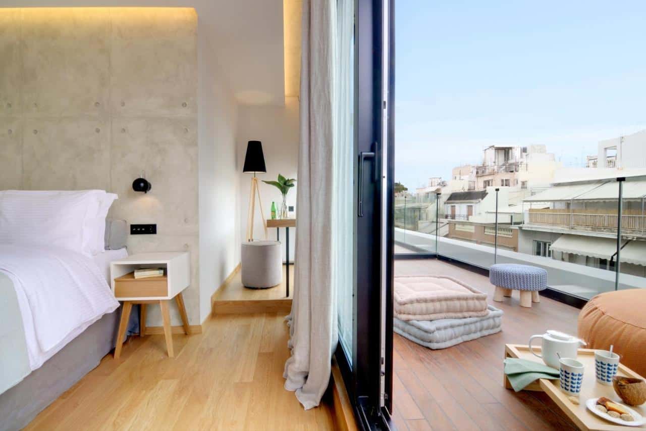 Chic hotel in Athens
