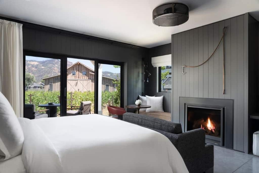 Four Seasons Resort Napa Valley - one of the most desired resorts in Napa Valley where guests can enjoy an upscale, rustic-chic and stylish stay