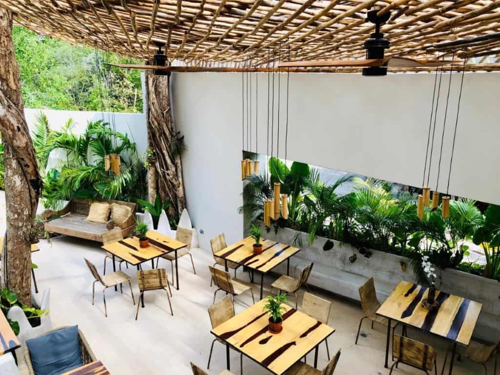 Orchid House Tulum - a petite, serene and charming hotel providing guests with a local Mexican inspired menu