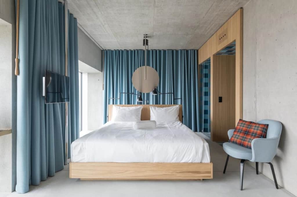 Placid Hotel Design & Lifestyle Zurich - a contemporary, bright and urban hotel where guests can enjoy complimentary iconic design bikes to explore the city