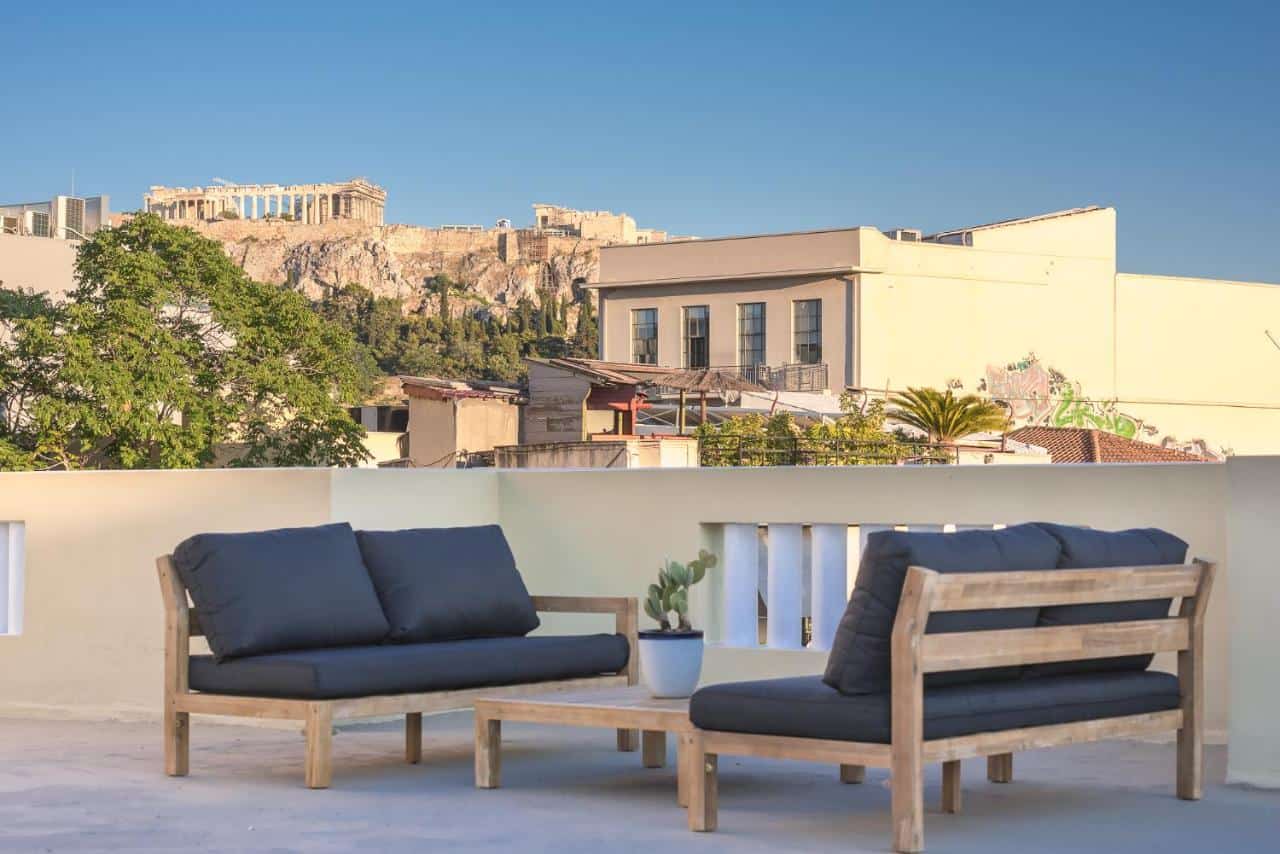Quirky hotel in Athens