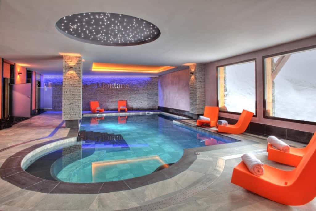 Residence Montana Plein Sud - a quirky, modern and vibrant accommodation featuring an indoor pool and sauna