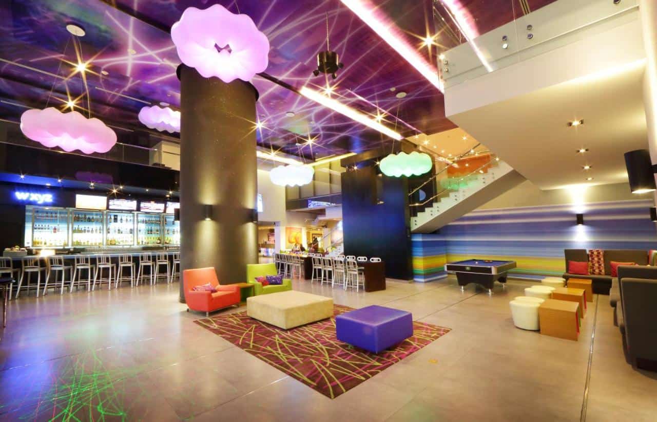 Aloft Panama - a colorful, kitsch, and fun party hotel to stay in Panama City2