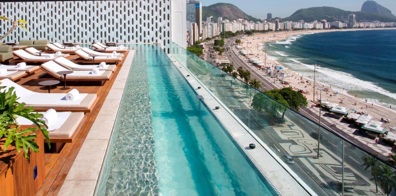 Hip hotel in Rio