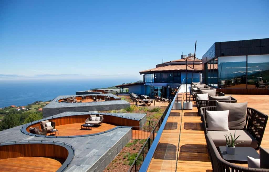 Hotel Akelarre - Igeldo - a tranquil, upscale boutique hotel where guests can enjoy spectacular views overlooking the ocean