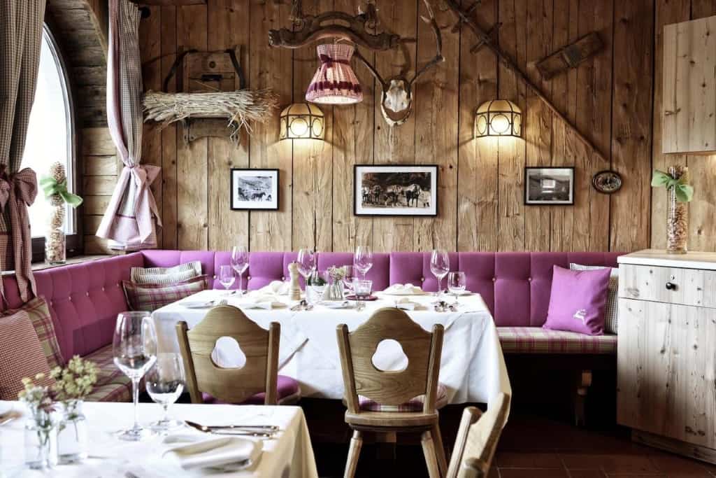 Hotel Goldener Berg - one of the best hotels in Lech providing guests with a modern, chic and boho-style stay