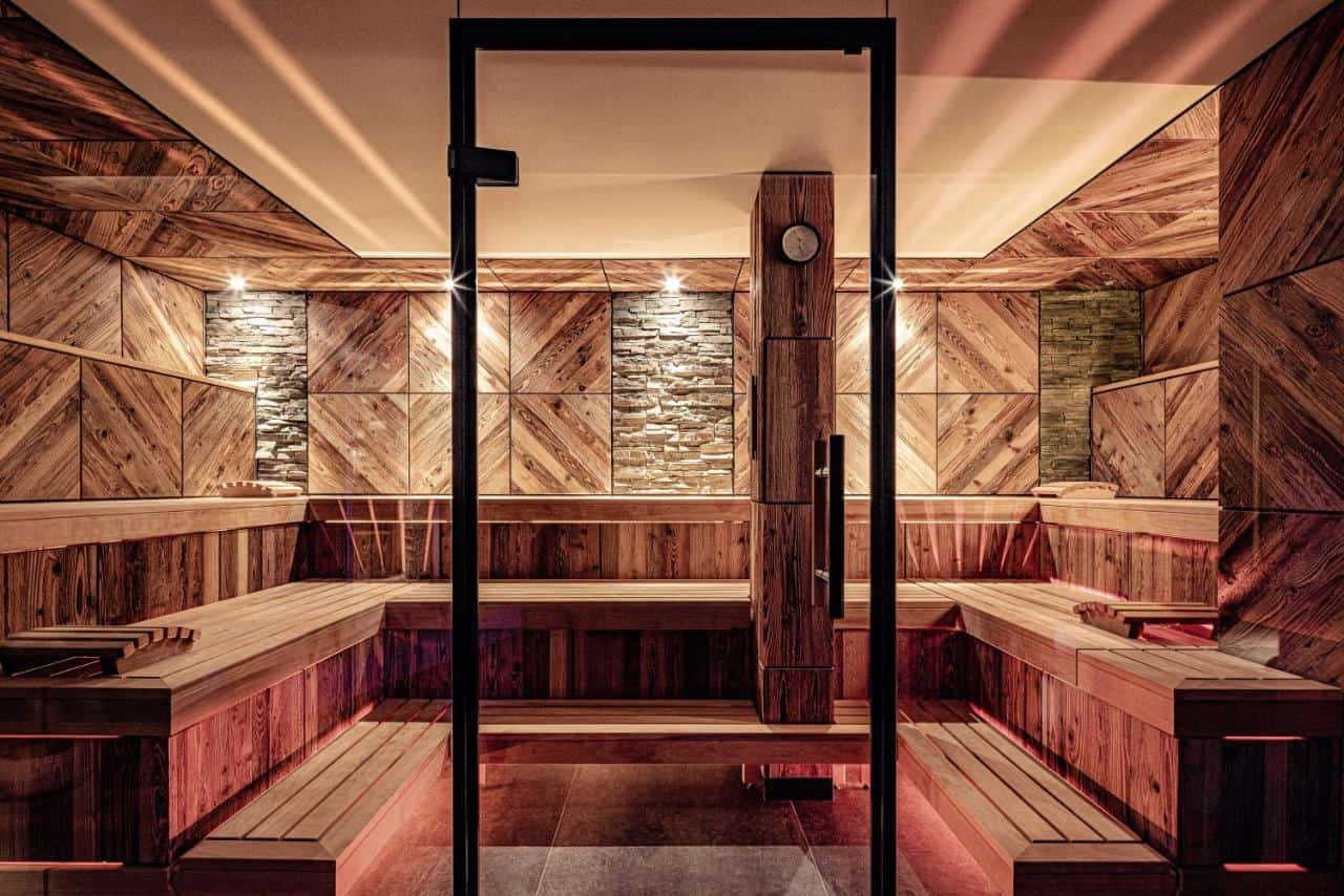 Hotel with a sauna in The Dolomites