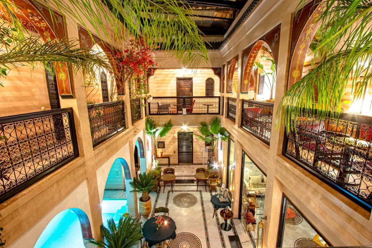 Instagrammable hotel in Marrakech