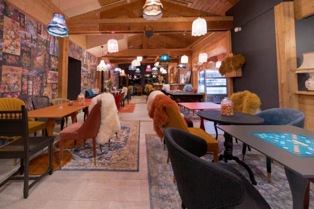 Mamie Megève - a vibrant, quirky and cool accommodation with fun features and unique services