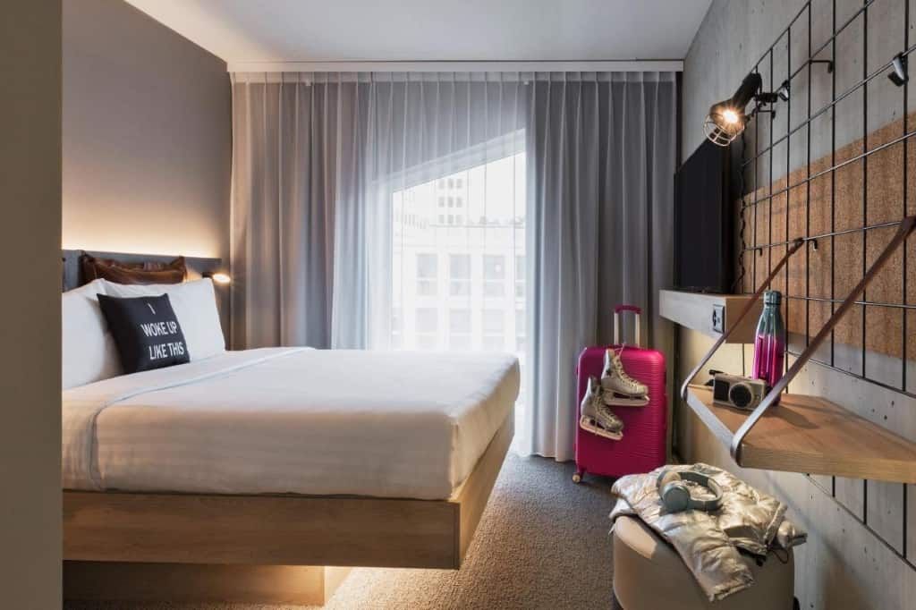 Moxy Lausanne City - a hip, Instagrammable and funky accommodation perfect for partying Millennials and Gen Zs