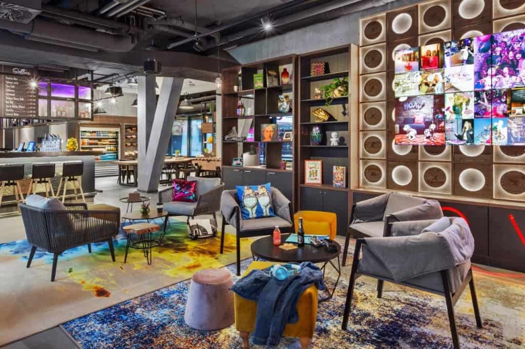 Moxy Lausanne City - a stylish, chic and hip hotel with Insta-worthy features, perfect for partying Millennials and Gen Zs