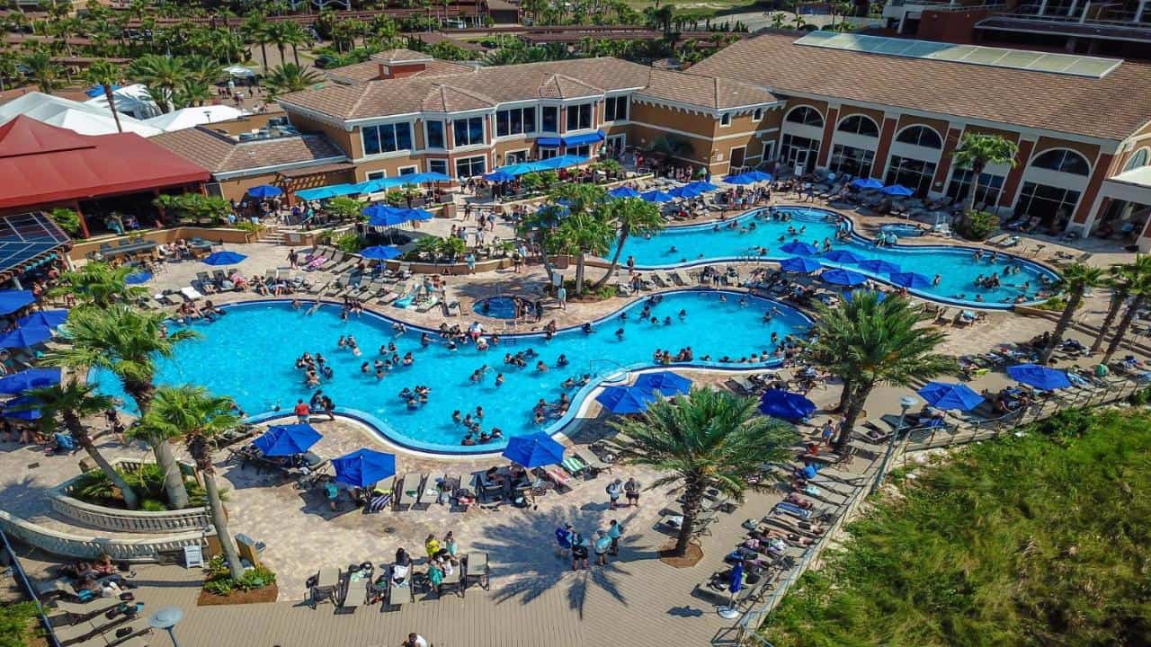 Portofino Island Resort - easily one of the coolest beach resort hotels to stay in Pensacola Beach perfect for Millennials and Gen Zs