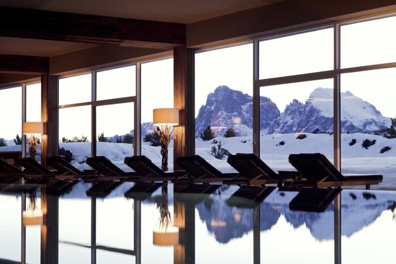 Quirky hotel in Dolomites