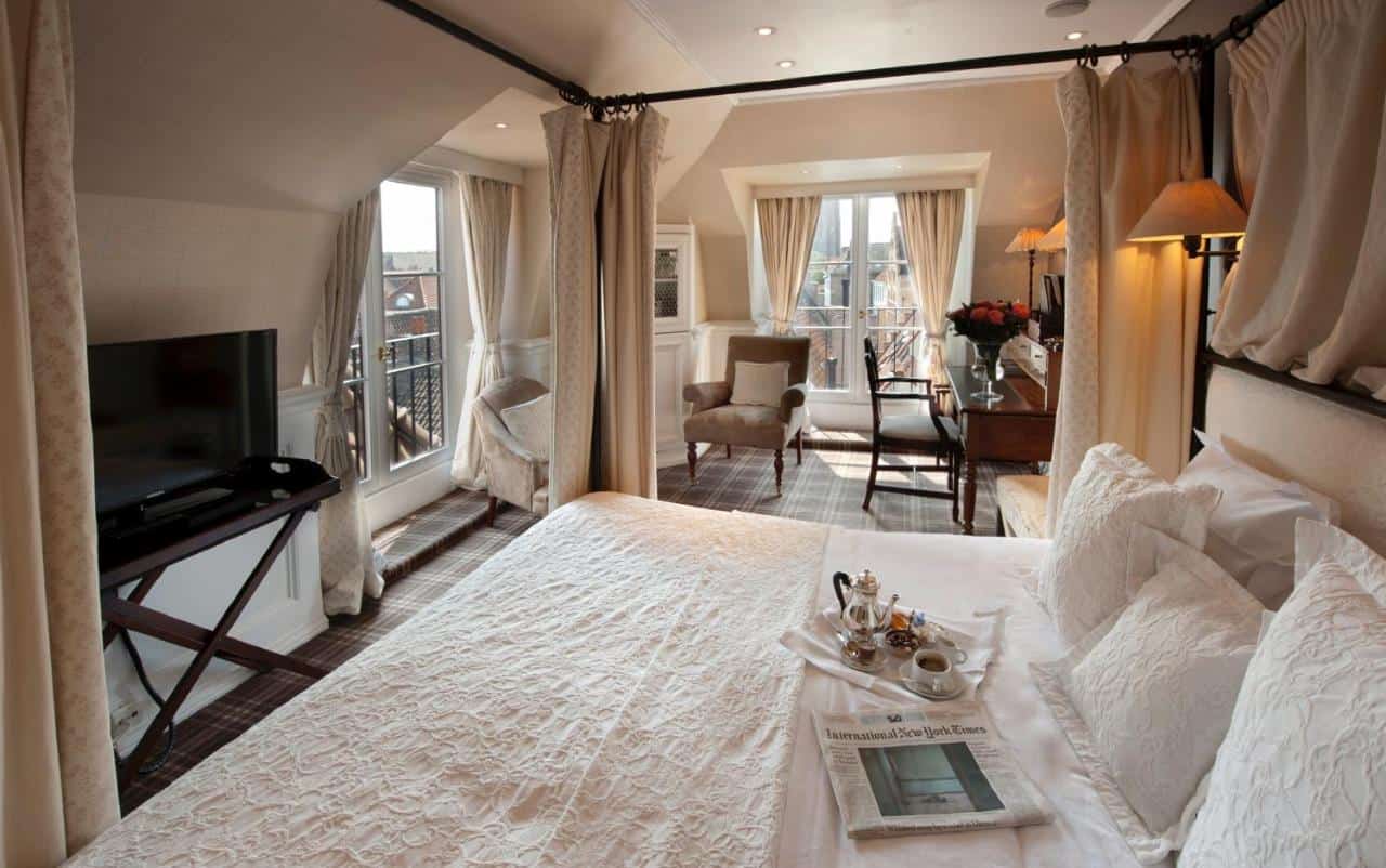 Romantic hotel in Bruges