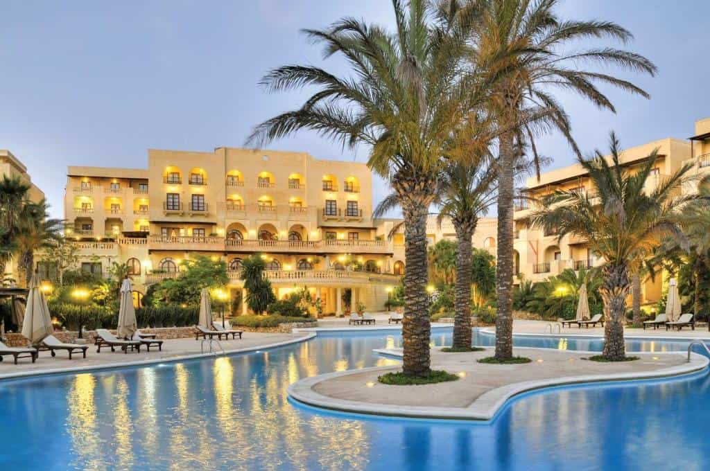 A beautiful hotel in Malta