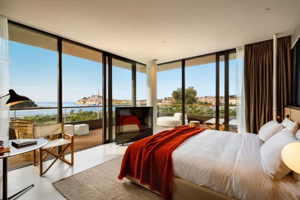 Grand Park Hotel Rovinj by Maistra Collection - a trendy, lavish and award-winning hotel where guests can enjoy a picturesque Instagrammable sunset