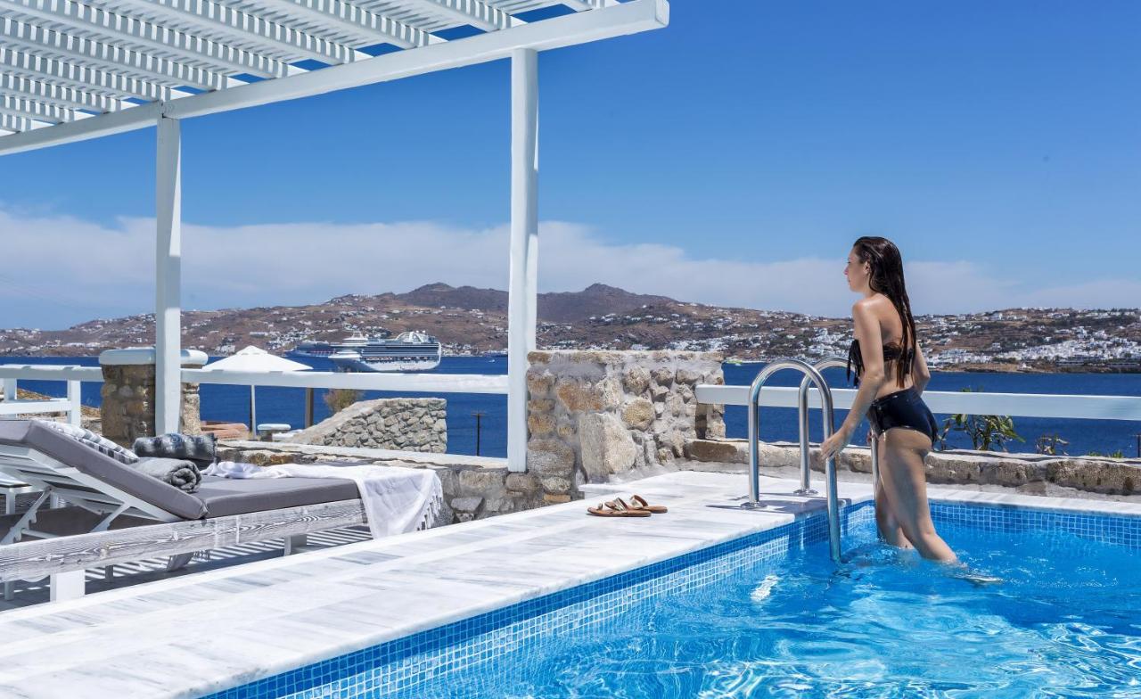 Hip hotel in Mykonos
