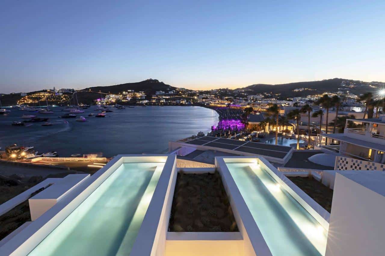 Hotel with a view in Mykonos