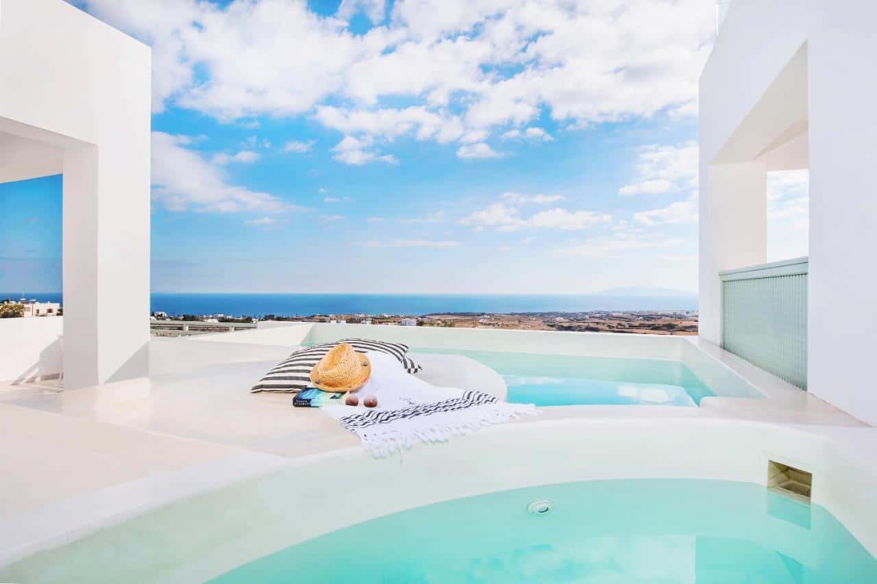 Instagram hotel in Santorini