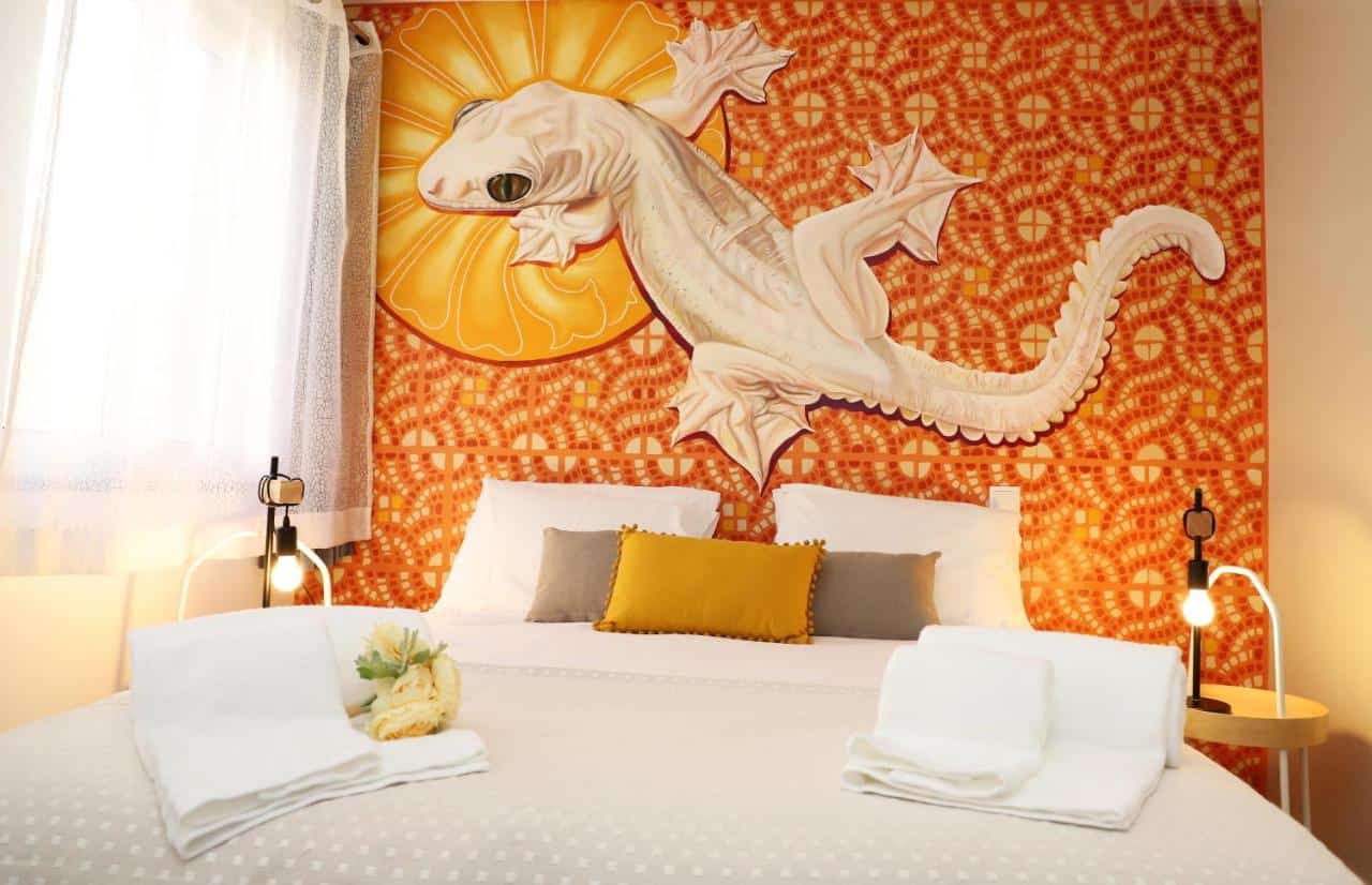 Le Jardin Secret de Faro Guesthouse - a colorful, kitsch, and fun party hotel to stay in Faro1
