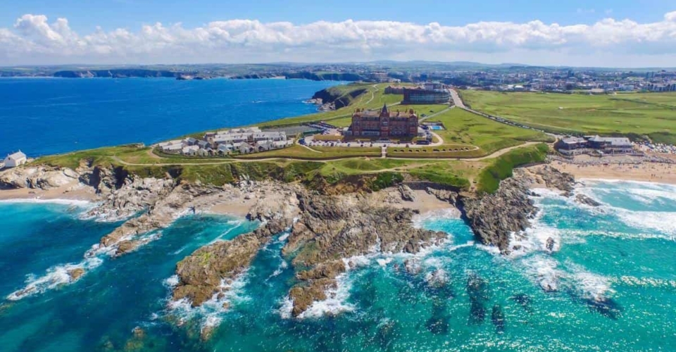 The Headland Hotel and Spa - one of the most Instagrammable hotels in Newquay