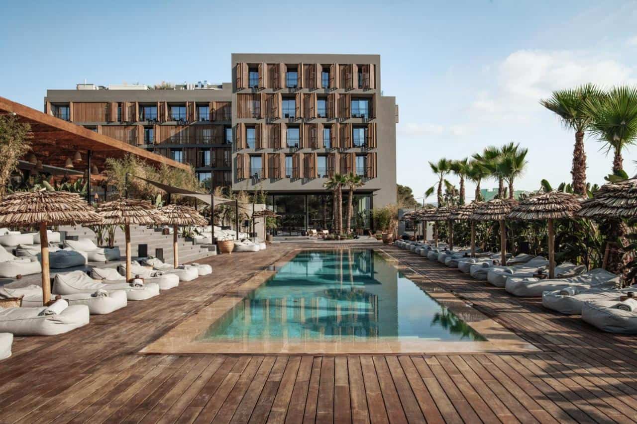 Upscale hotel in Ibiza