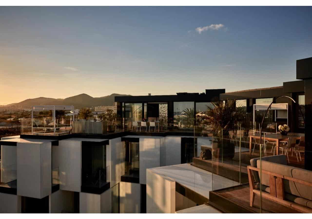 Upscale hotel in Ibiza