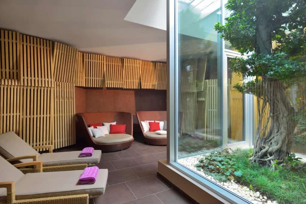 Aqualux Hotel Spa & Suite - an eco-friendly, hip and creative hotel in close proximity to several restaurants and bars
