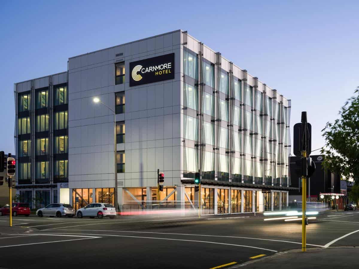 Carnmore Hotel Christchurch - a stylish and unassuming hotel