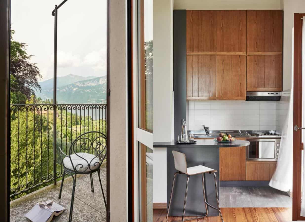 Design hotel in Lake Como