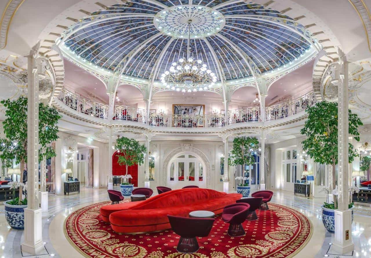 Hôtel Hermitage Monte-Carlo - one of the most Instagrammable hotels in Monaco